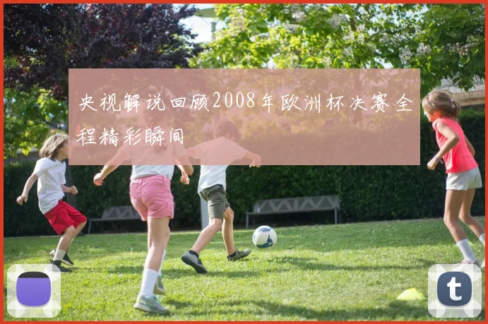 央视解说回顾2008年欧洲杯决赛全程精彩瞬间
